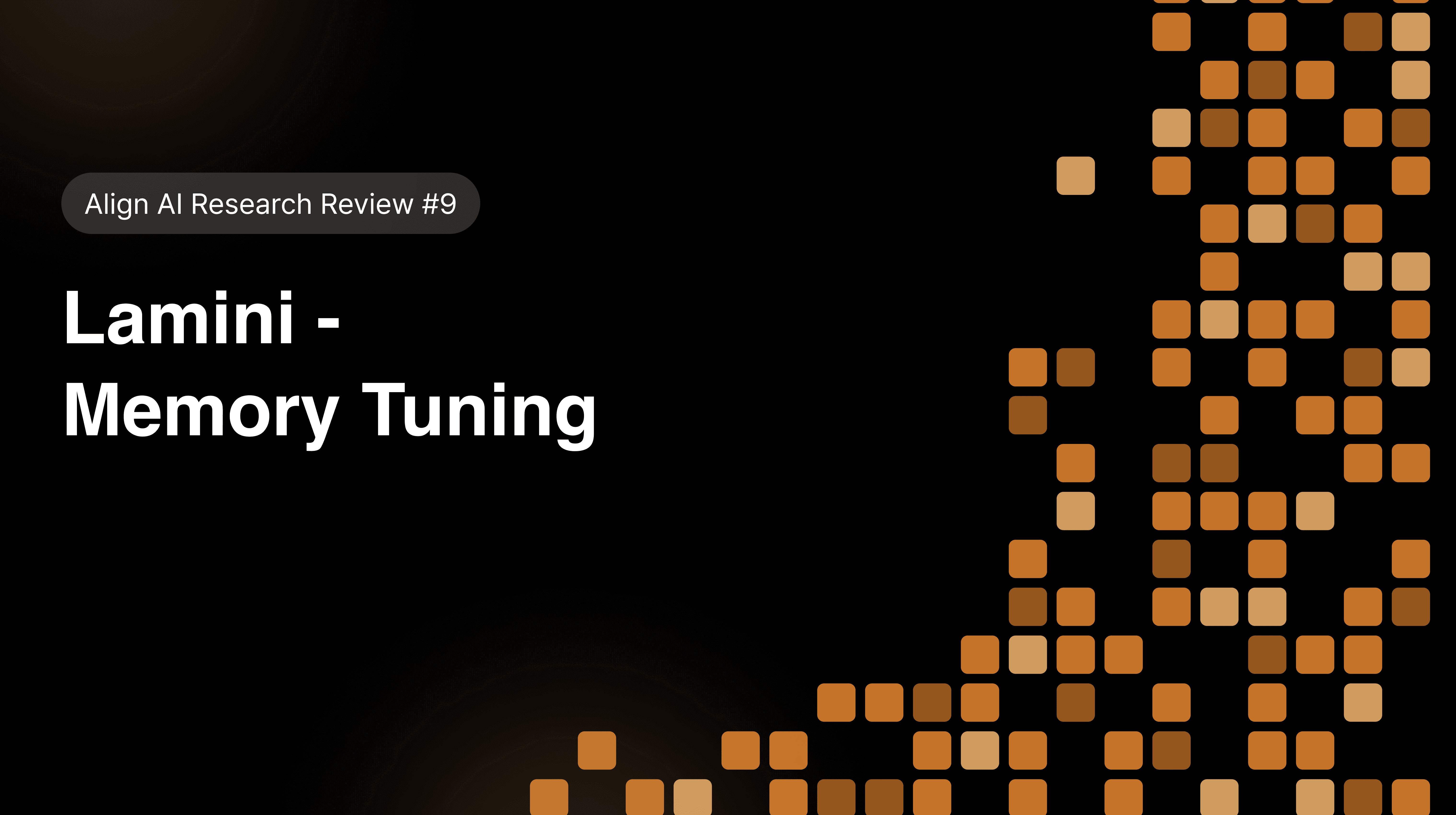  AARR Lamini Memory Tuning