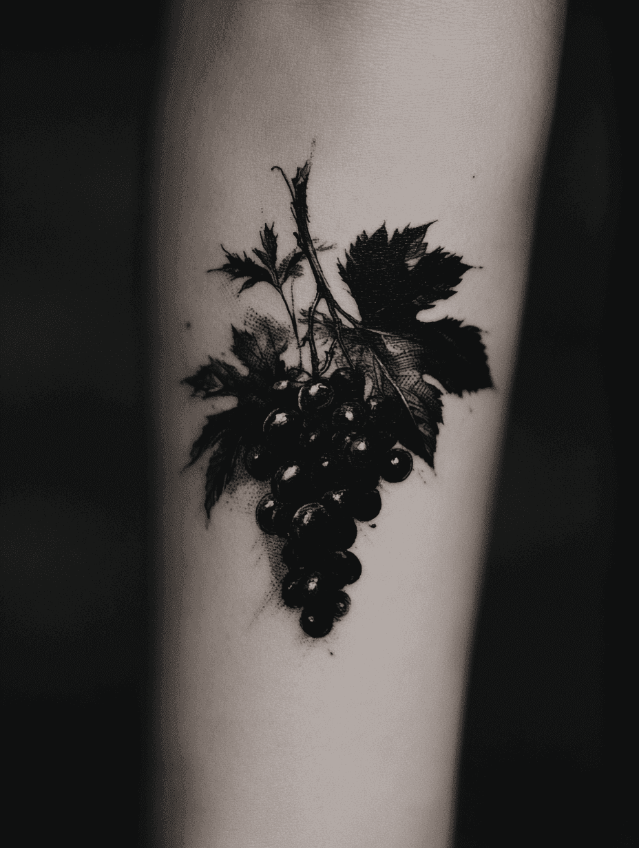 Grapes Tattoo