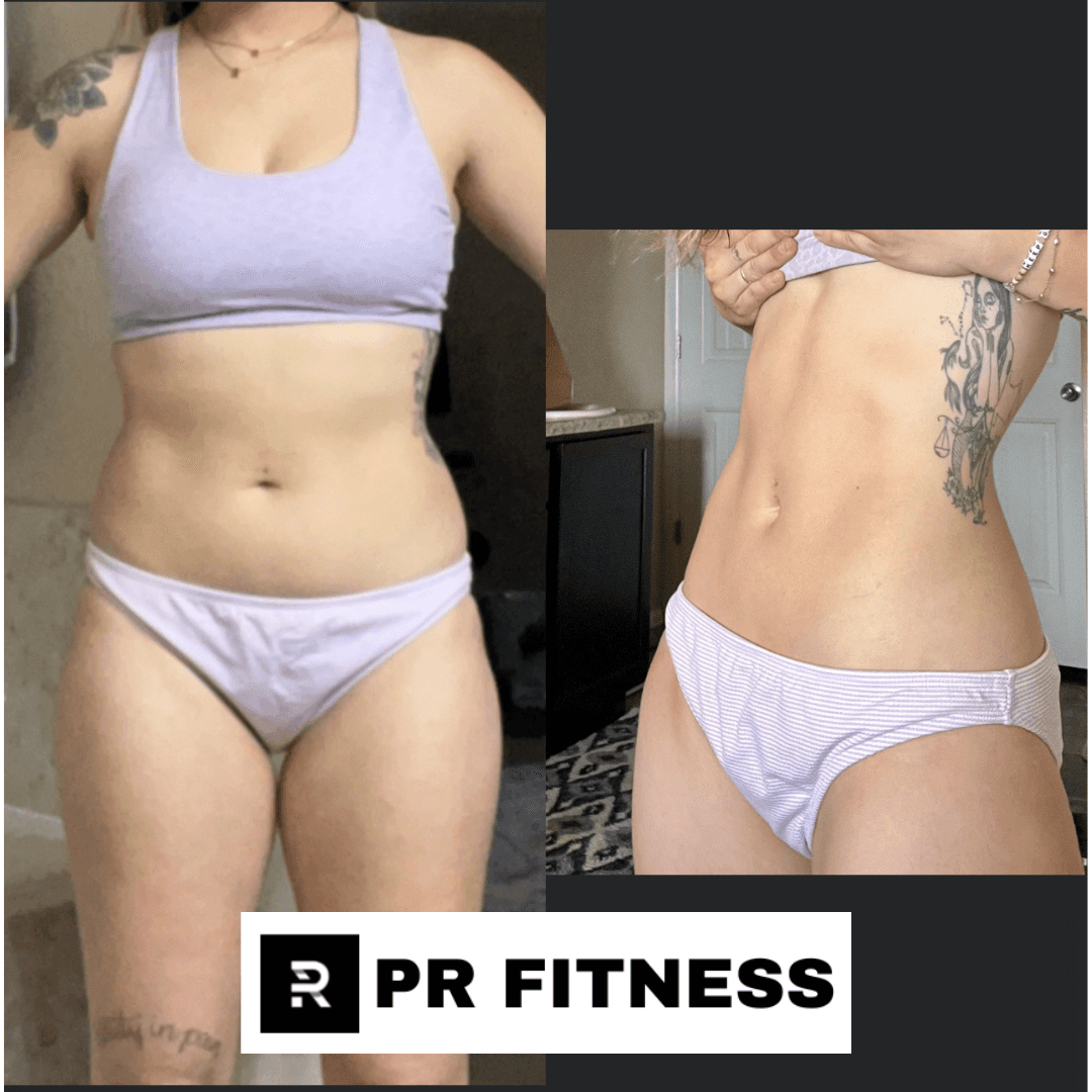 Client 5 before and after transformation