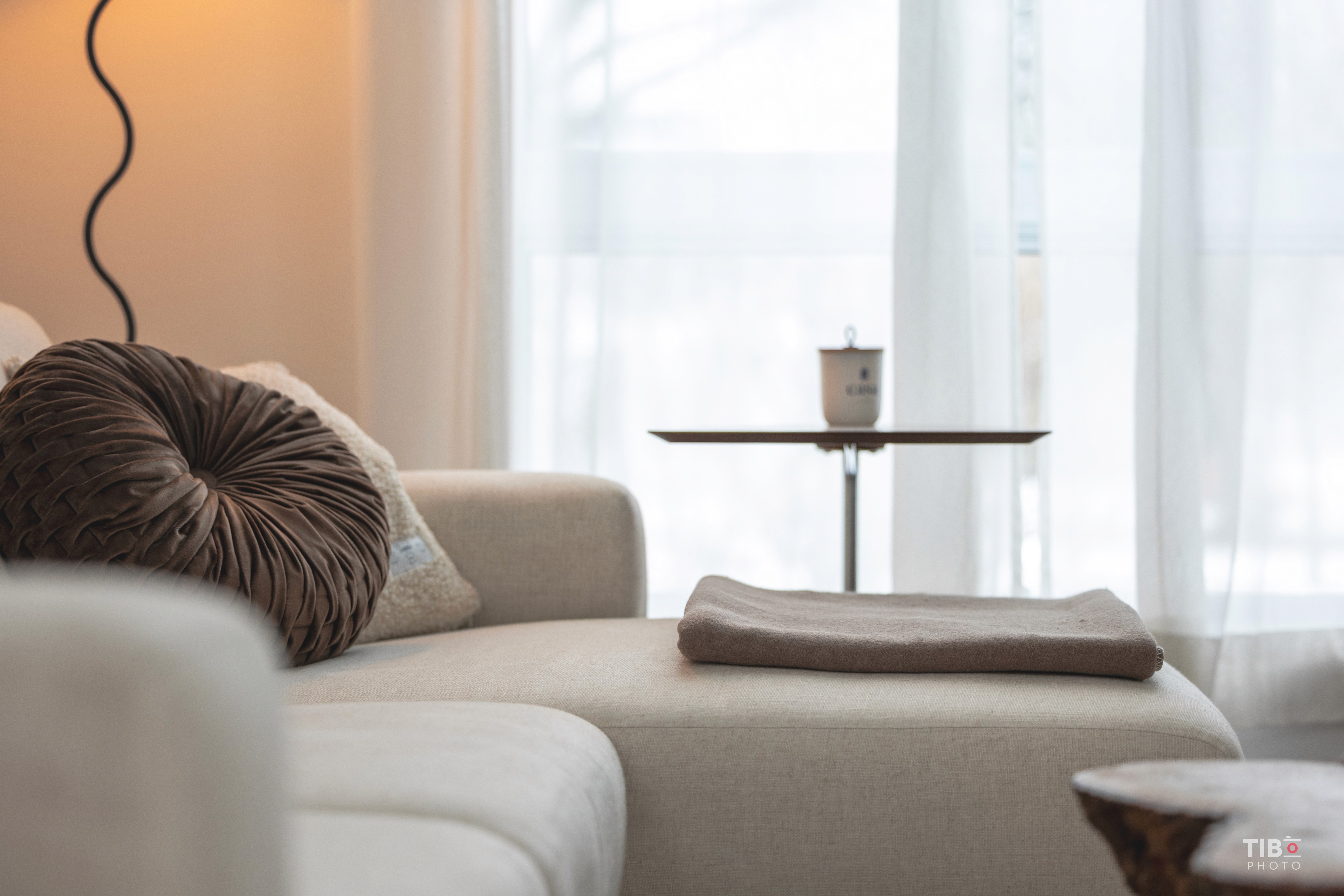 a woman looking at phone screen