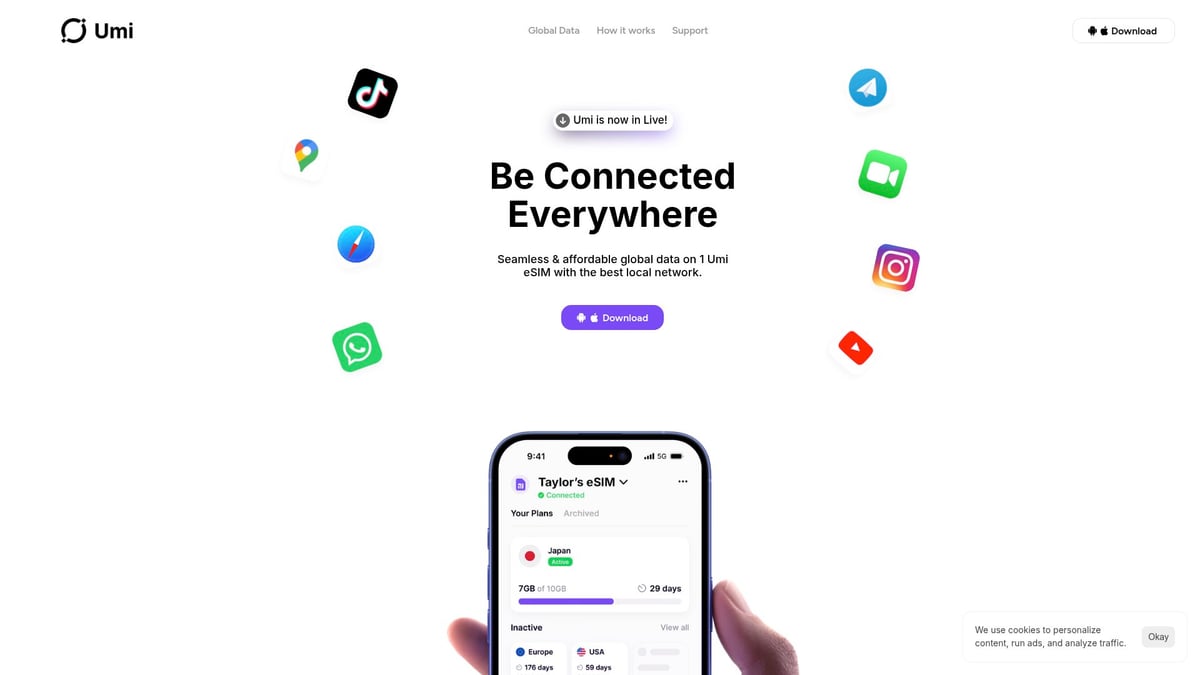 Guide to Set Up eSIM Easily in 2025 - Stay Connected Globally with Umi Smart Global eSIM