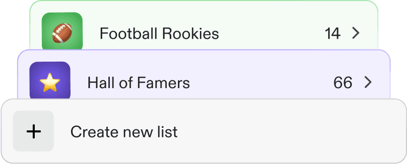 list collections