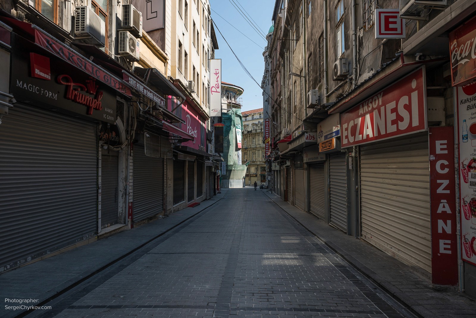 Istanbul March 2020. COVID-19. Photographer: Sergei Chyrkov
