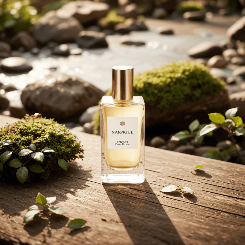product photography of perfume bottle