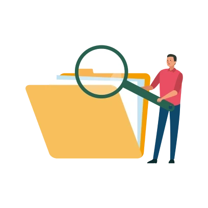 Person using a laptop with coins, wallet, and financial icons, showing online finance management