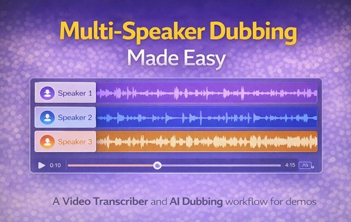 Multi-Speaker Dubbing Made Easy