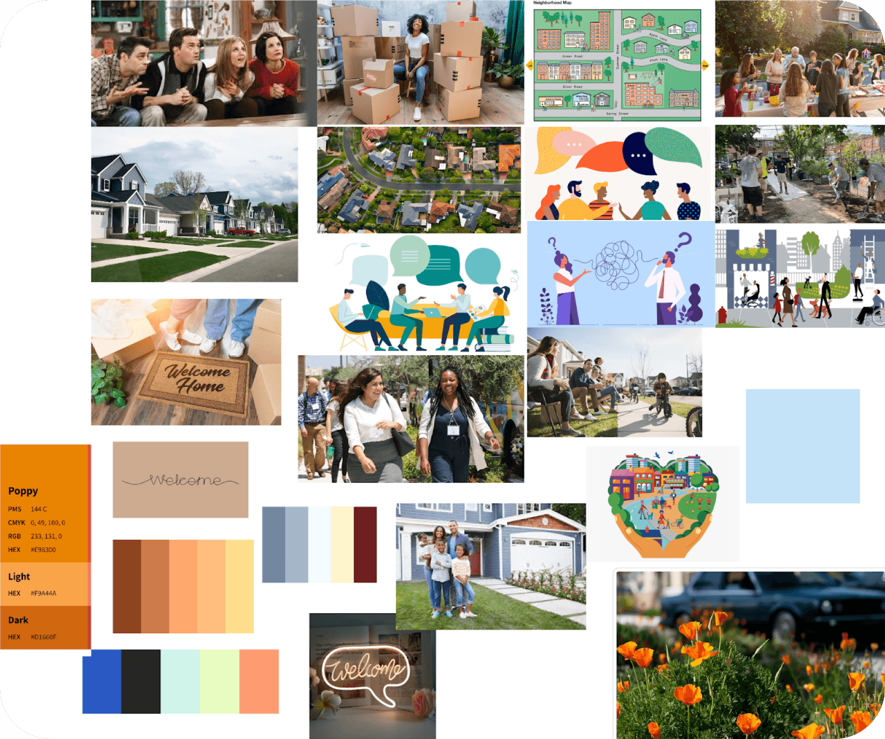 Chirp App Mood Board