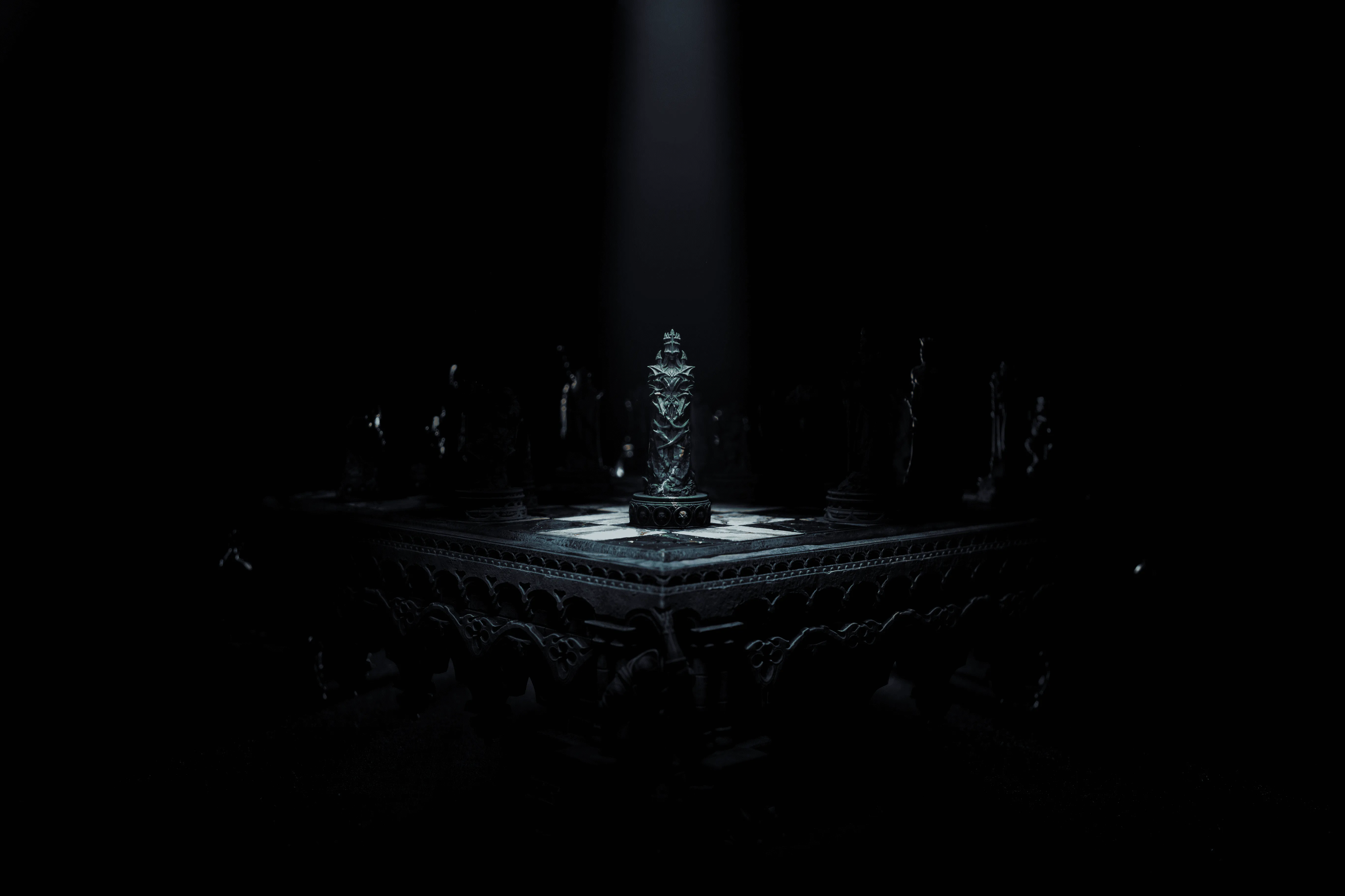 Dark queen free miniature from Loot Studios' Epic Fantasy Chess