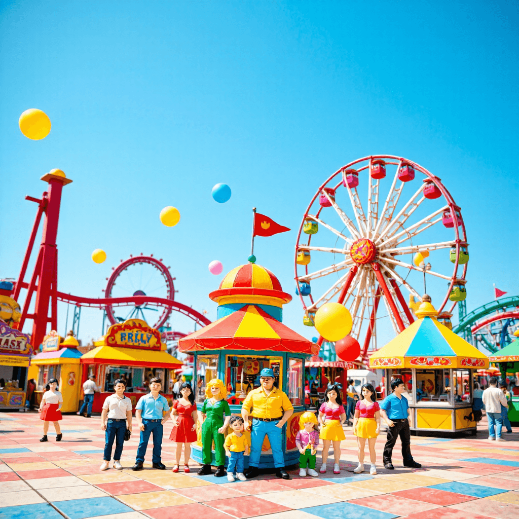 product photography of a set of figurines