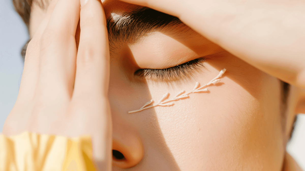 Tranquil Gaze with Natures Touch