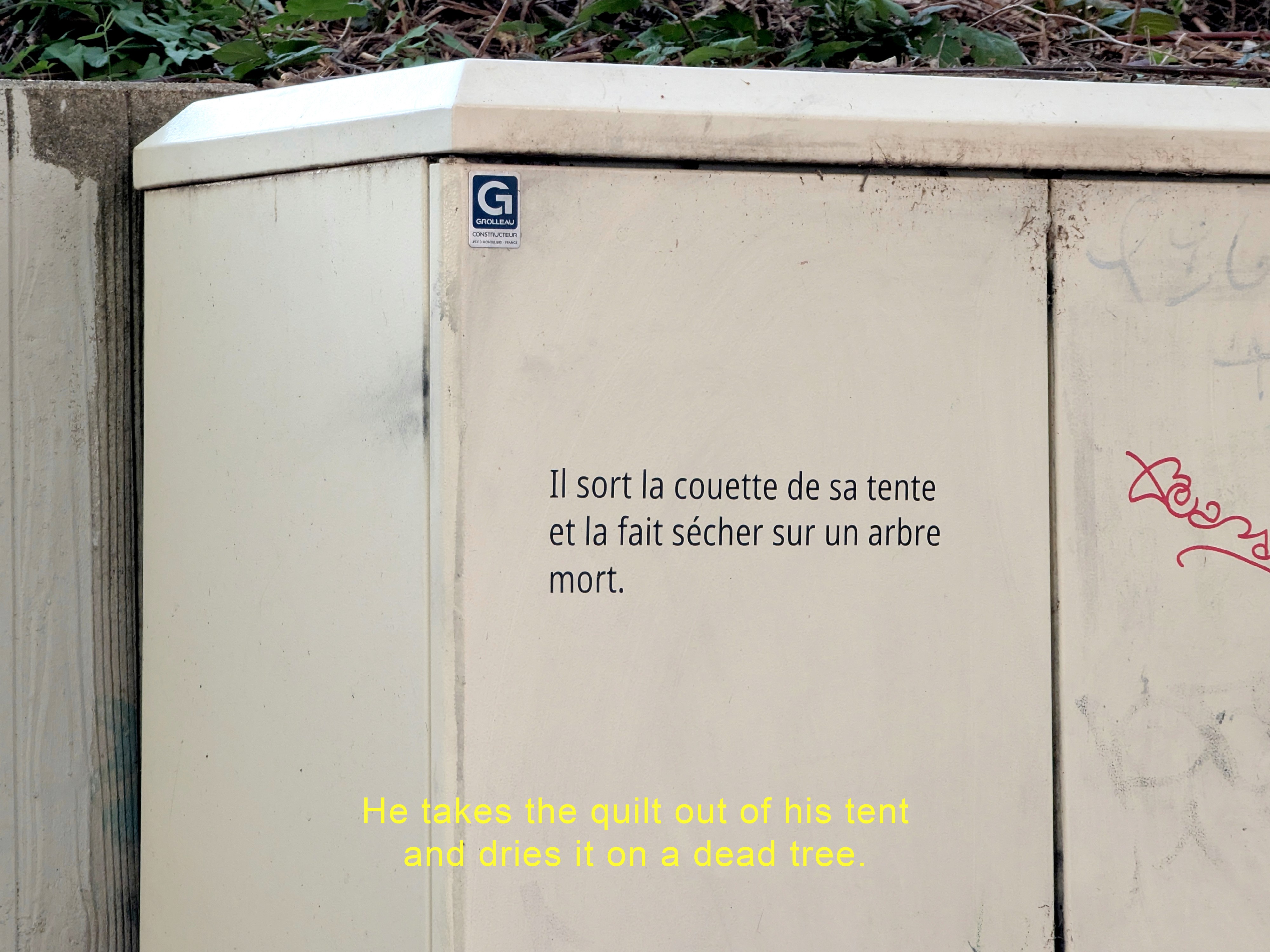 Inscripcions, Mathieu Tremblin, Strasbourg, France, uncommissioned, 2025