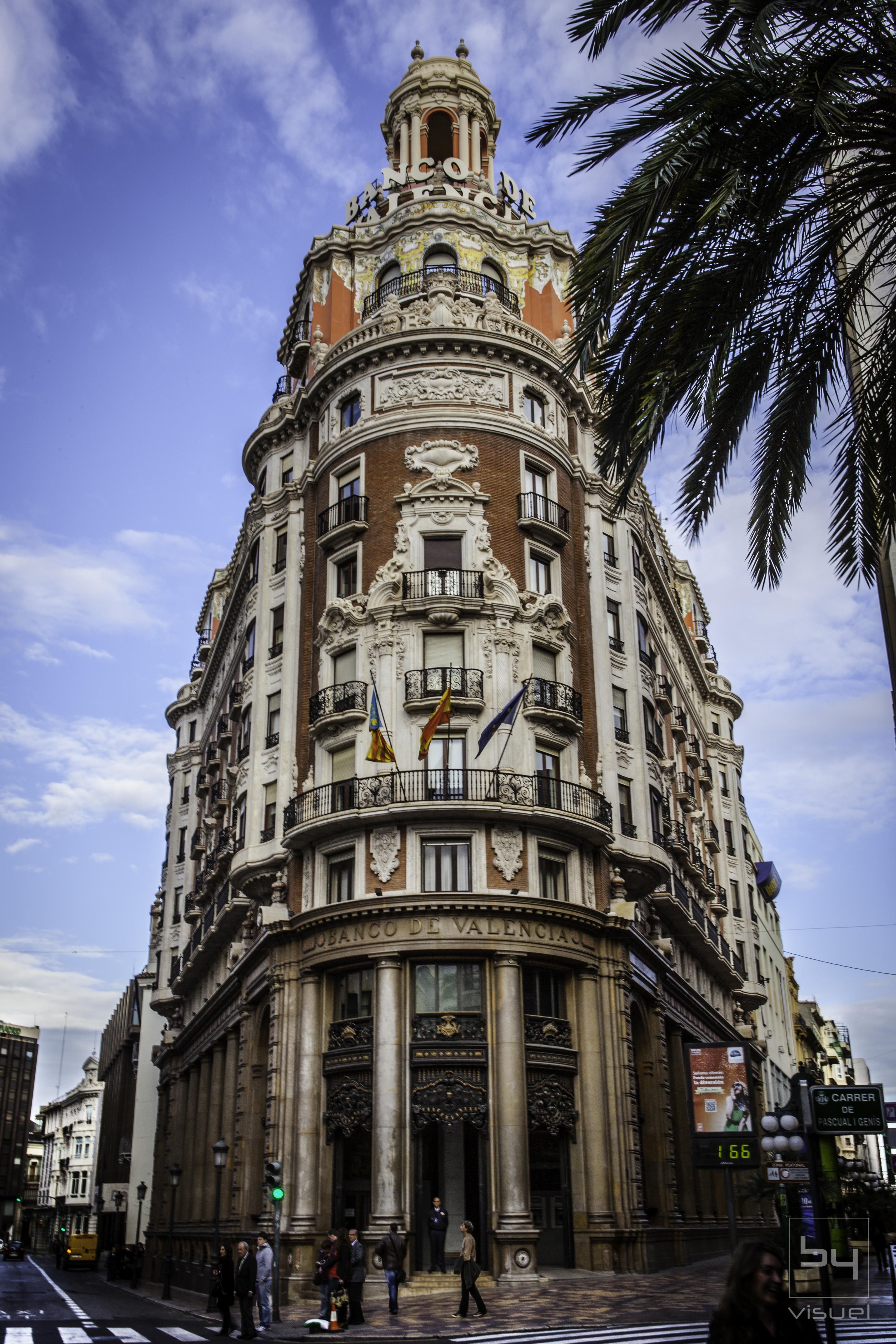 Banco de España in Valencia Spain