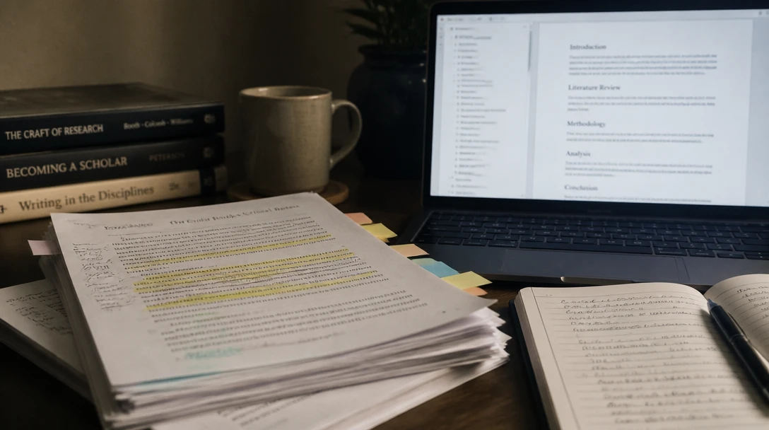 Highlighted sources and research notes prepared for citation