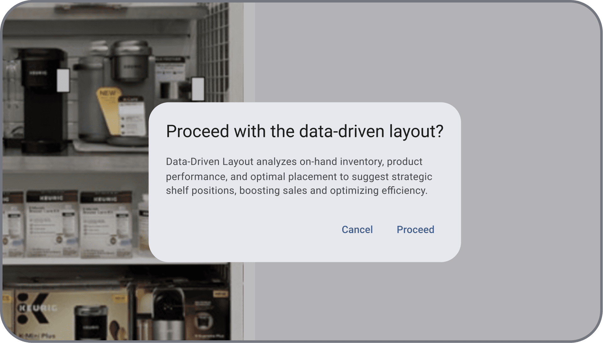 An accessibility breakdown showing the use of standardized dialog overlays and familiar platform interactions to ensure a predictable and frictionless user experience.