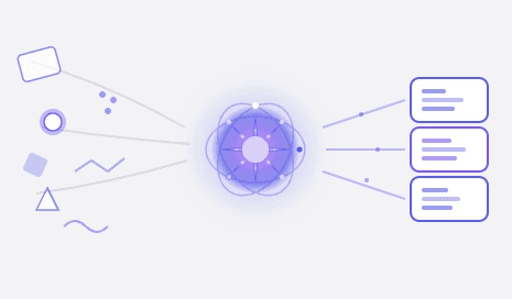 AI suggesting actions like "Optimize onboarding flow" and "Raise pricing tier" based on user data.