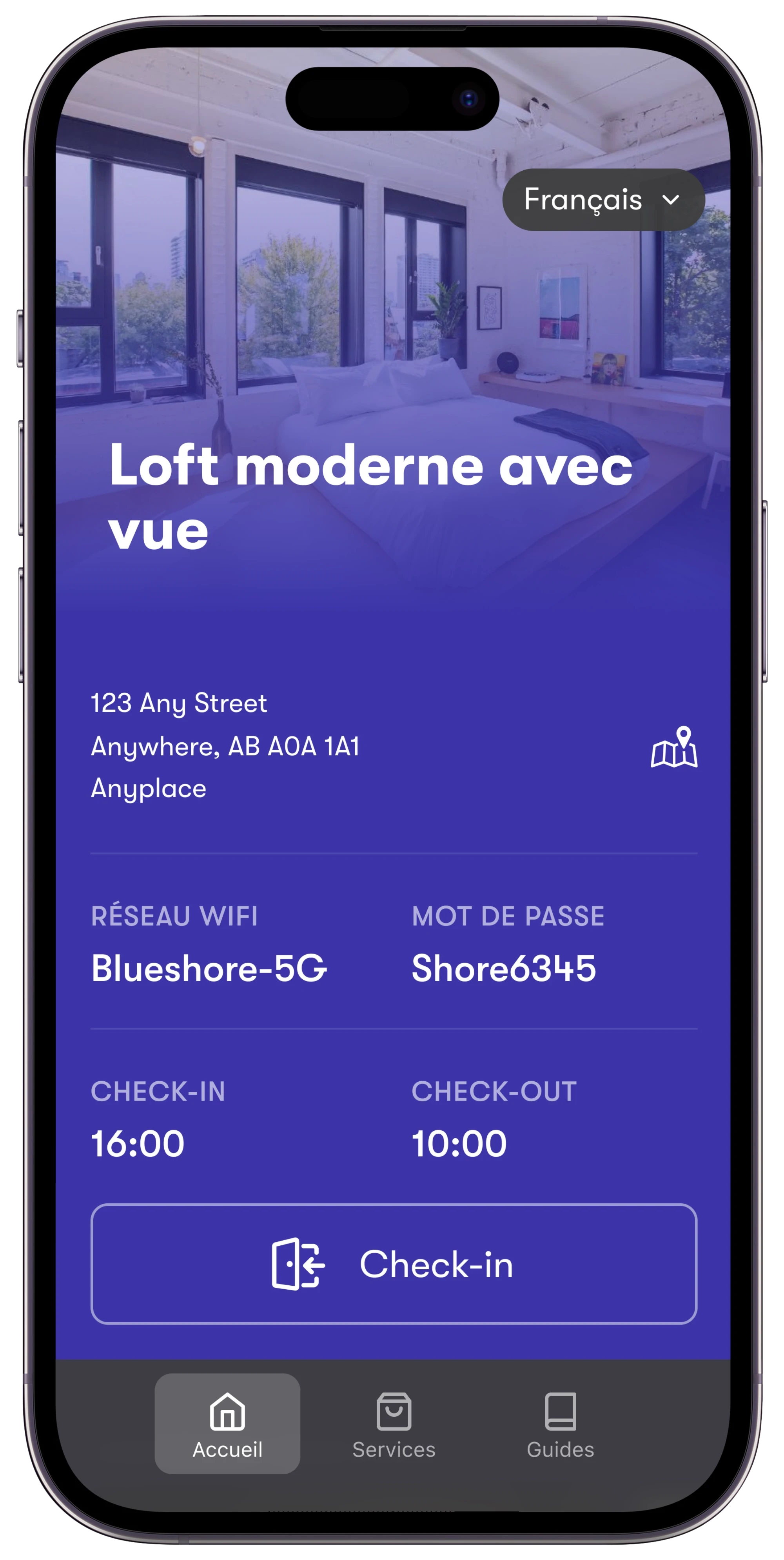 Boarding Pass Accueil