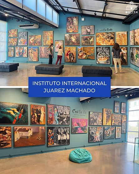 Obras de Juarez Machado no Instituto Internacional Juarez Machado em Joinville