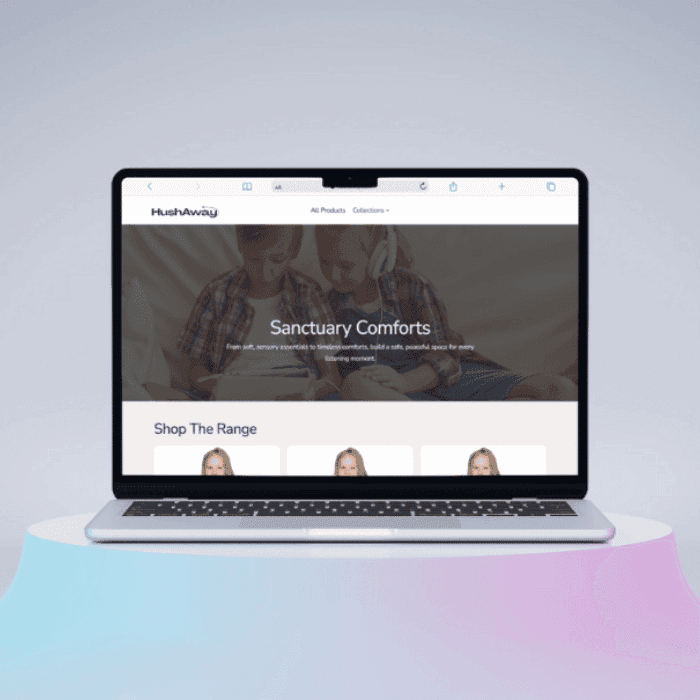 Website Coding close up on a computer screen