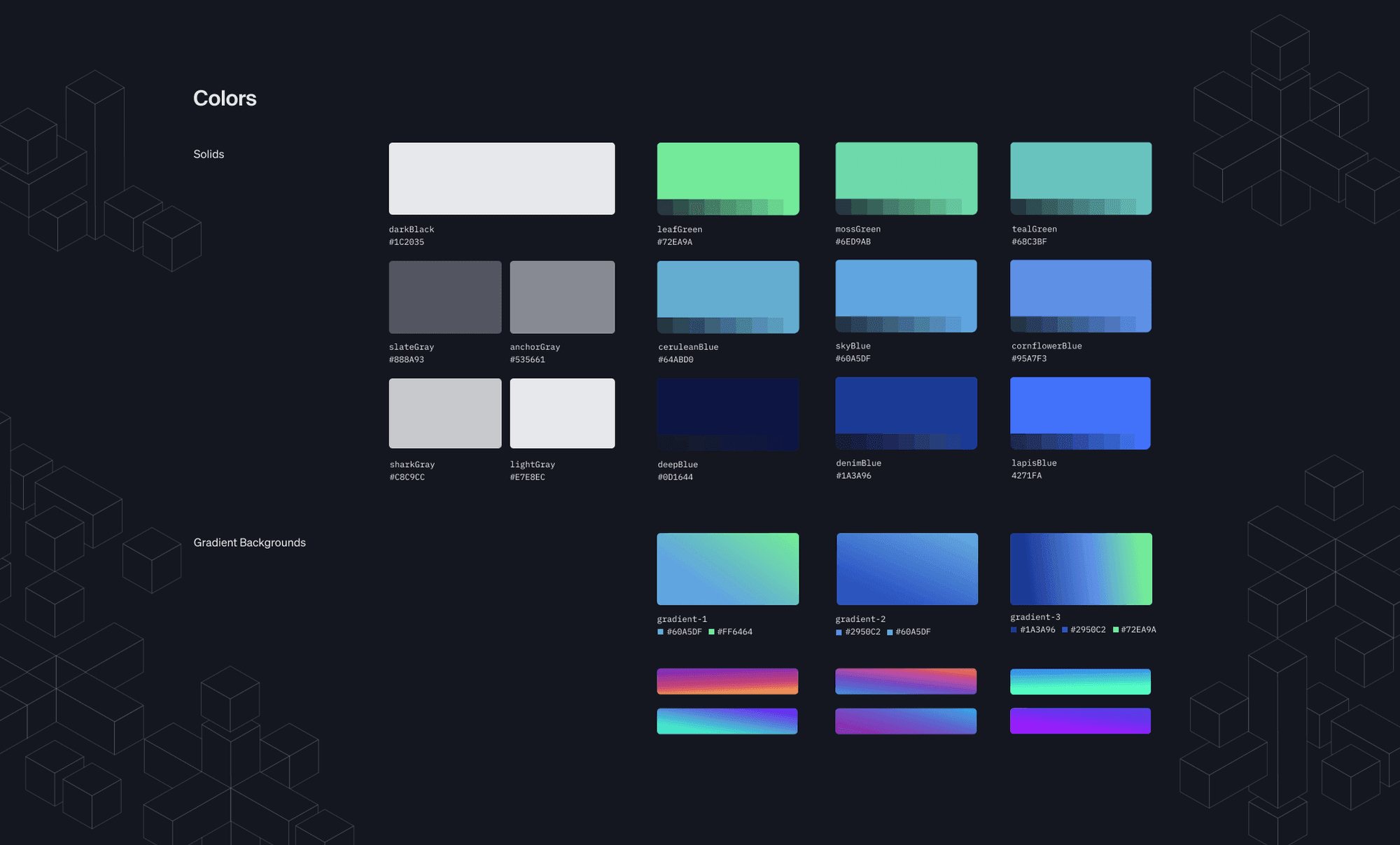 Brand colors