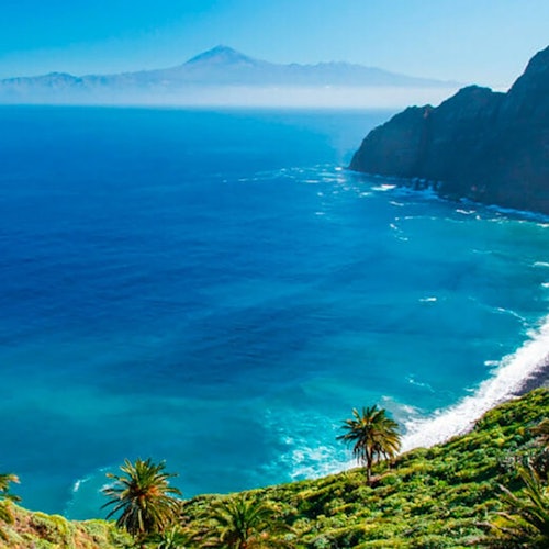 ラ・ゴメラからのテイデ火山