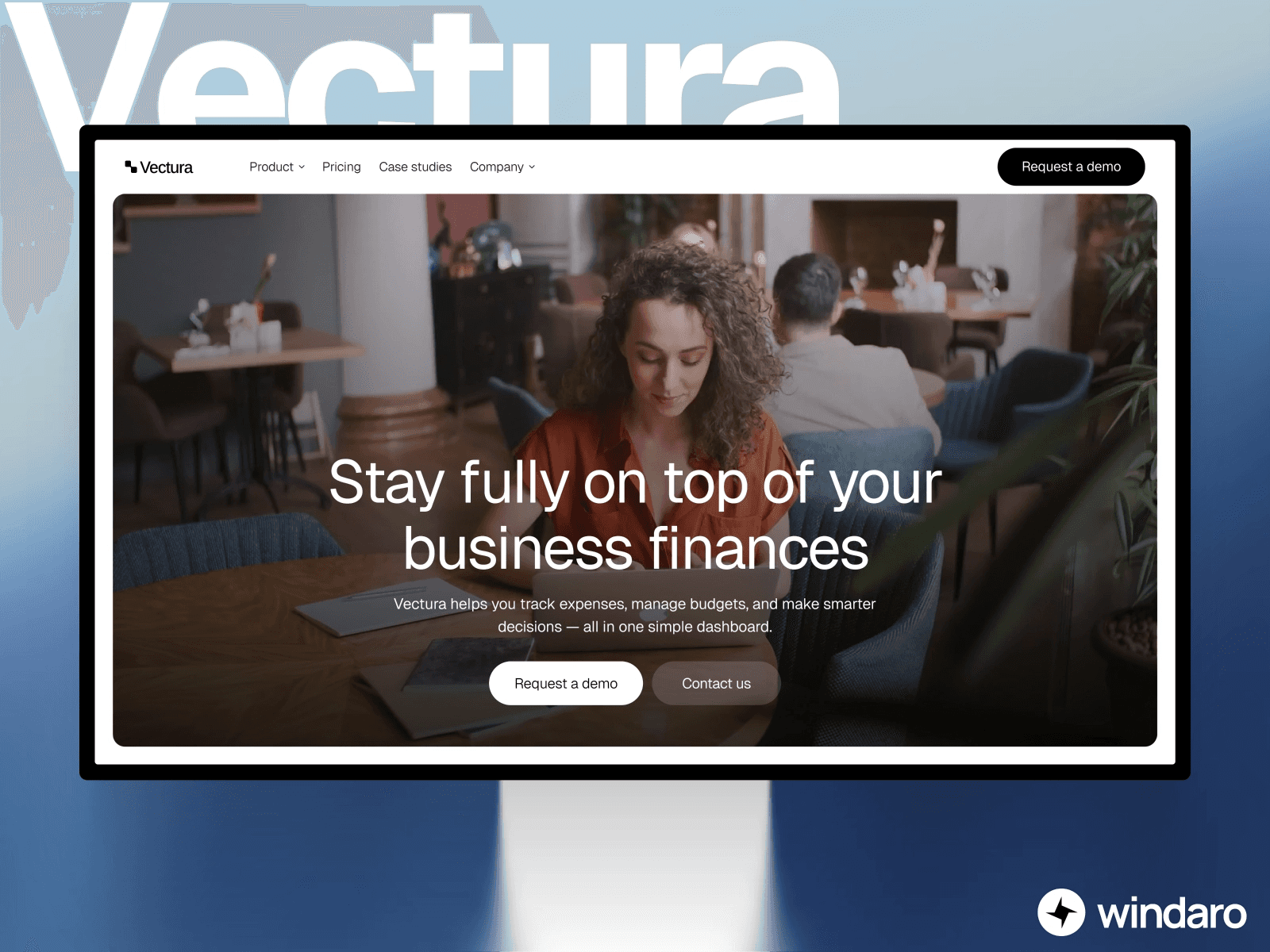 Vectura Modern Fintech Website Framer Template