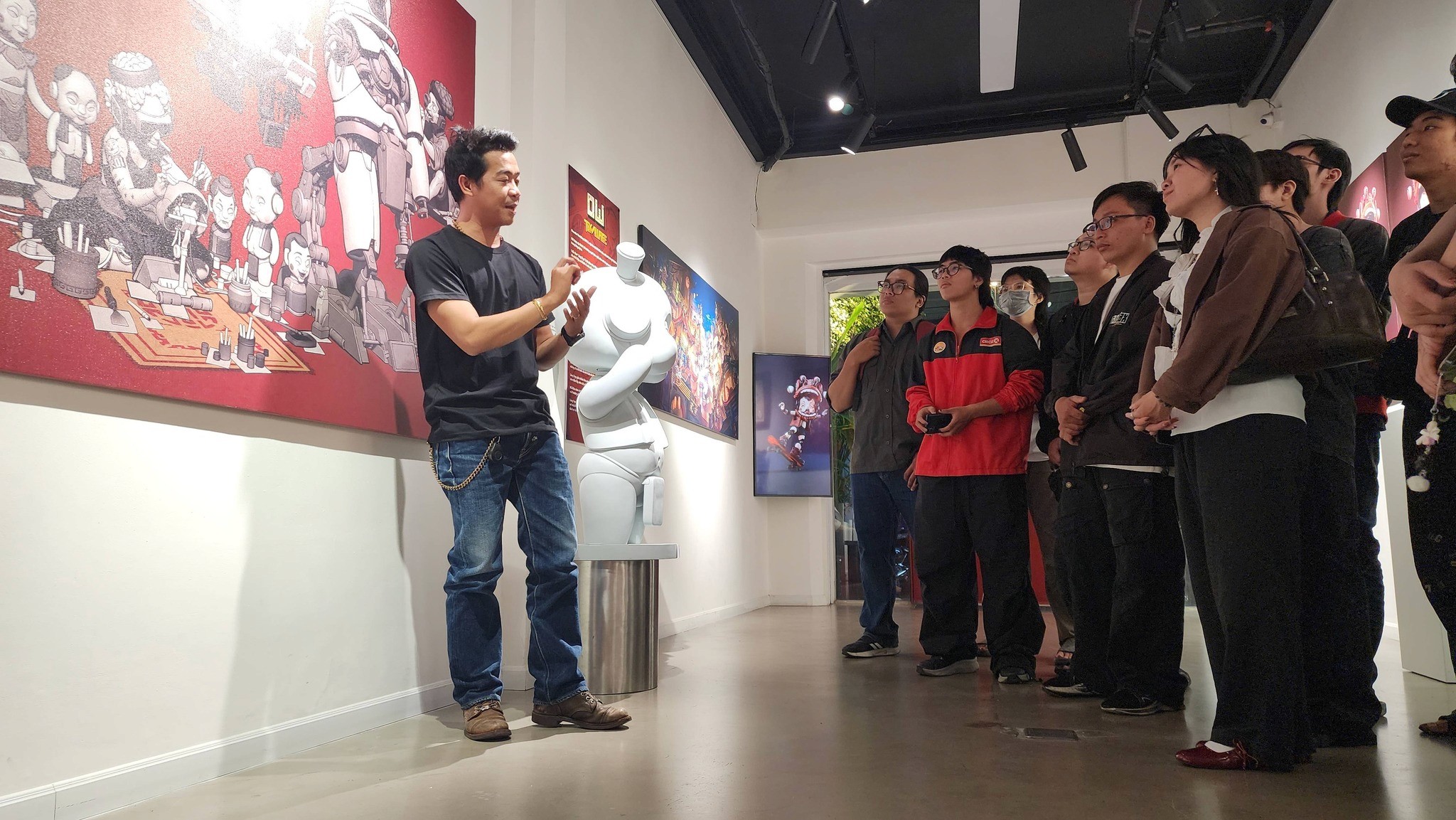 Ngành Nghệ thuật số HSU: Học Digital Art gắn với thực tế sáng tạo