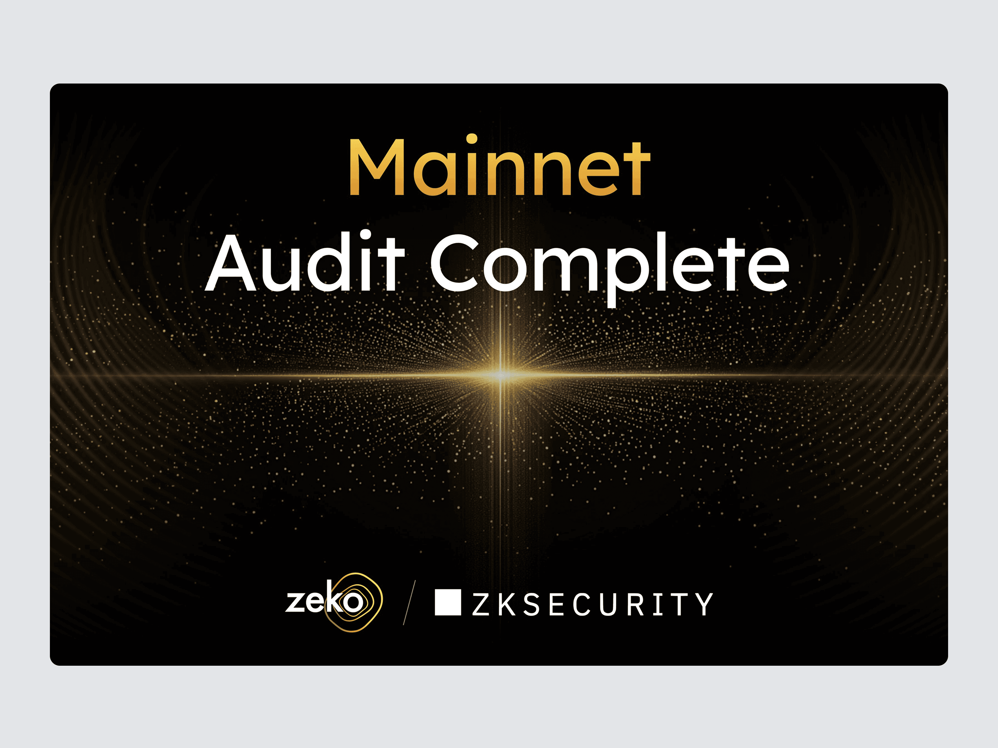 Zeko - Mainnet audit