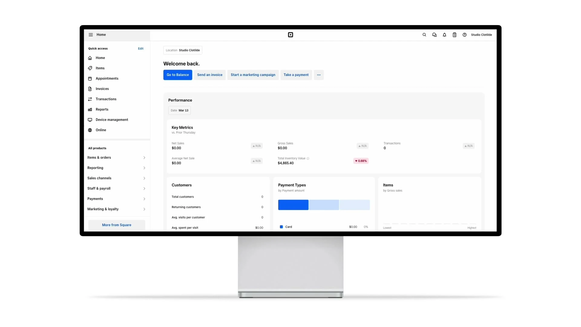 Appointments - Services Square Appointments Dashboard Walkthrough