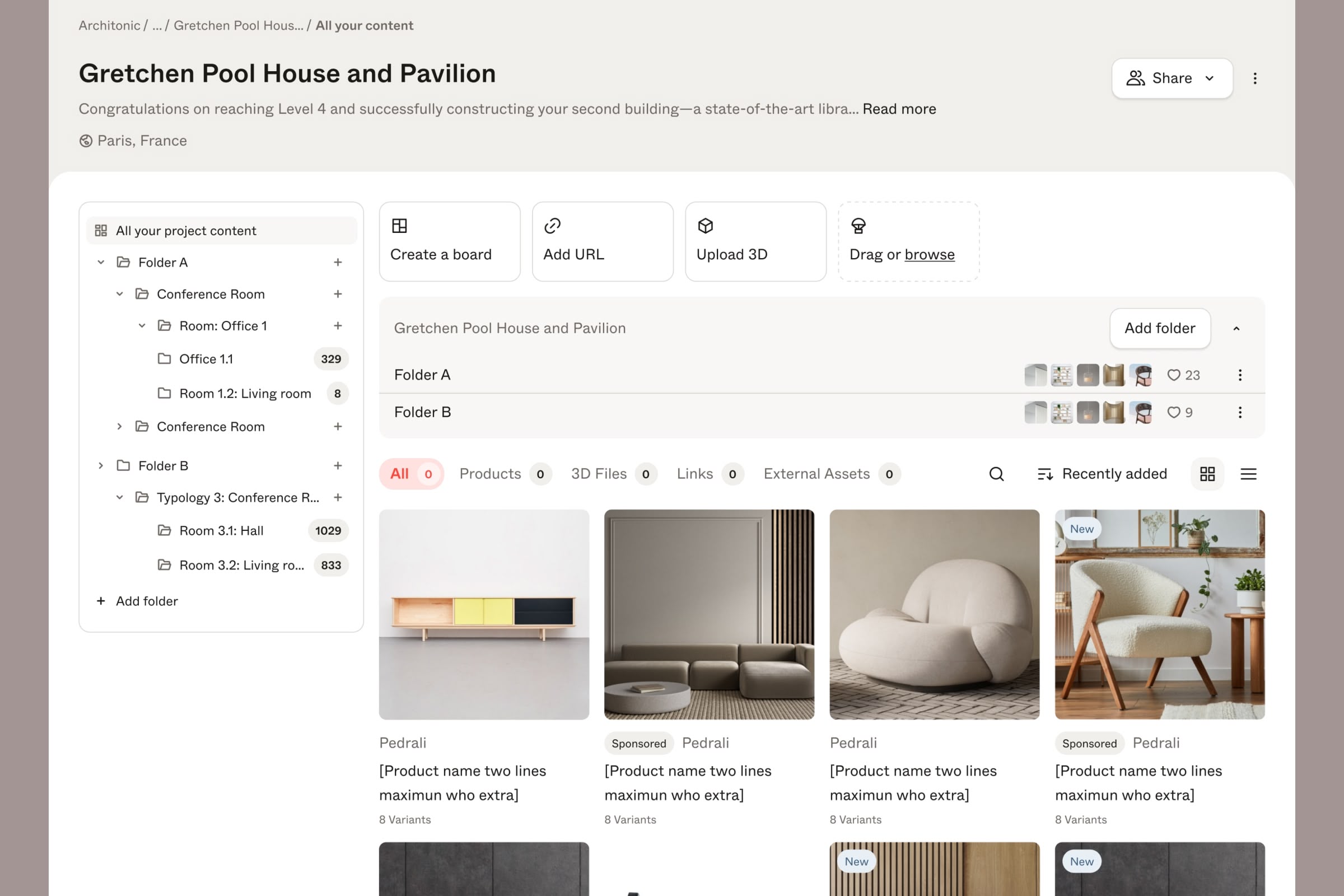 new architonic