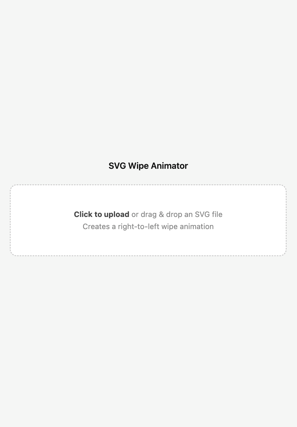 svg animator