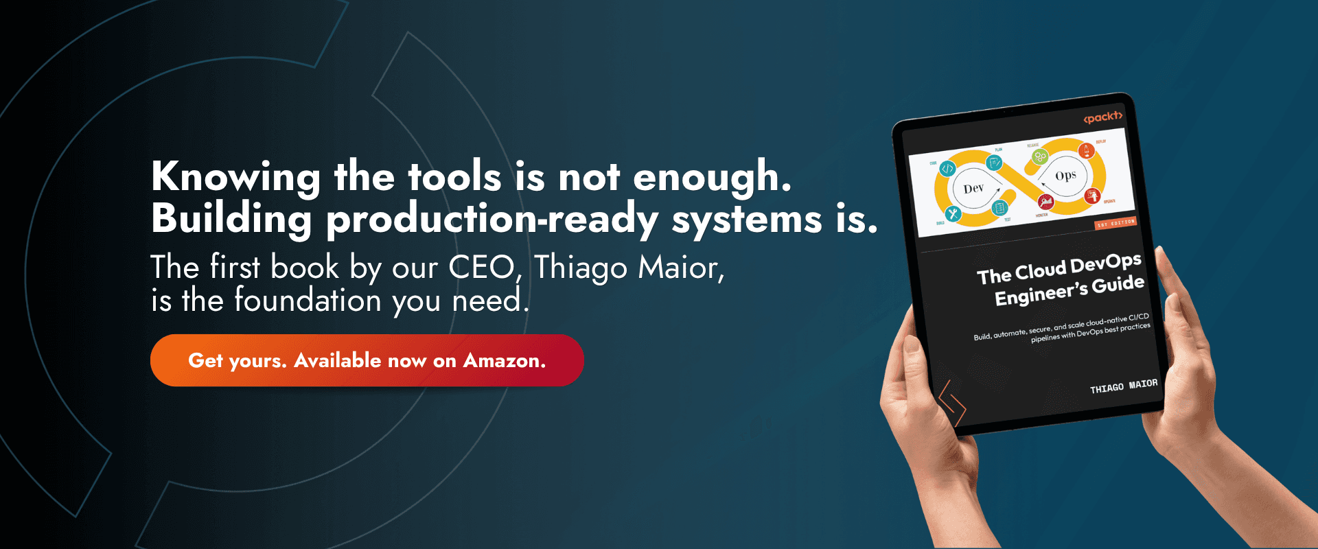 The first book by our CEO, Thiago Maior, is the foundation you need.