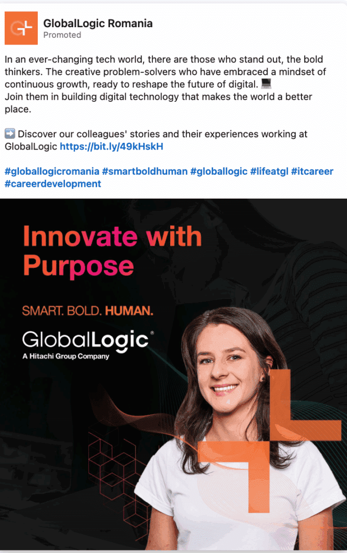Marketing Spotlight: GlobalLogic Romania content marketing