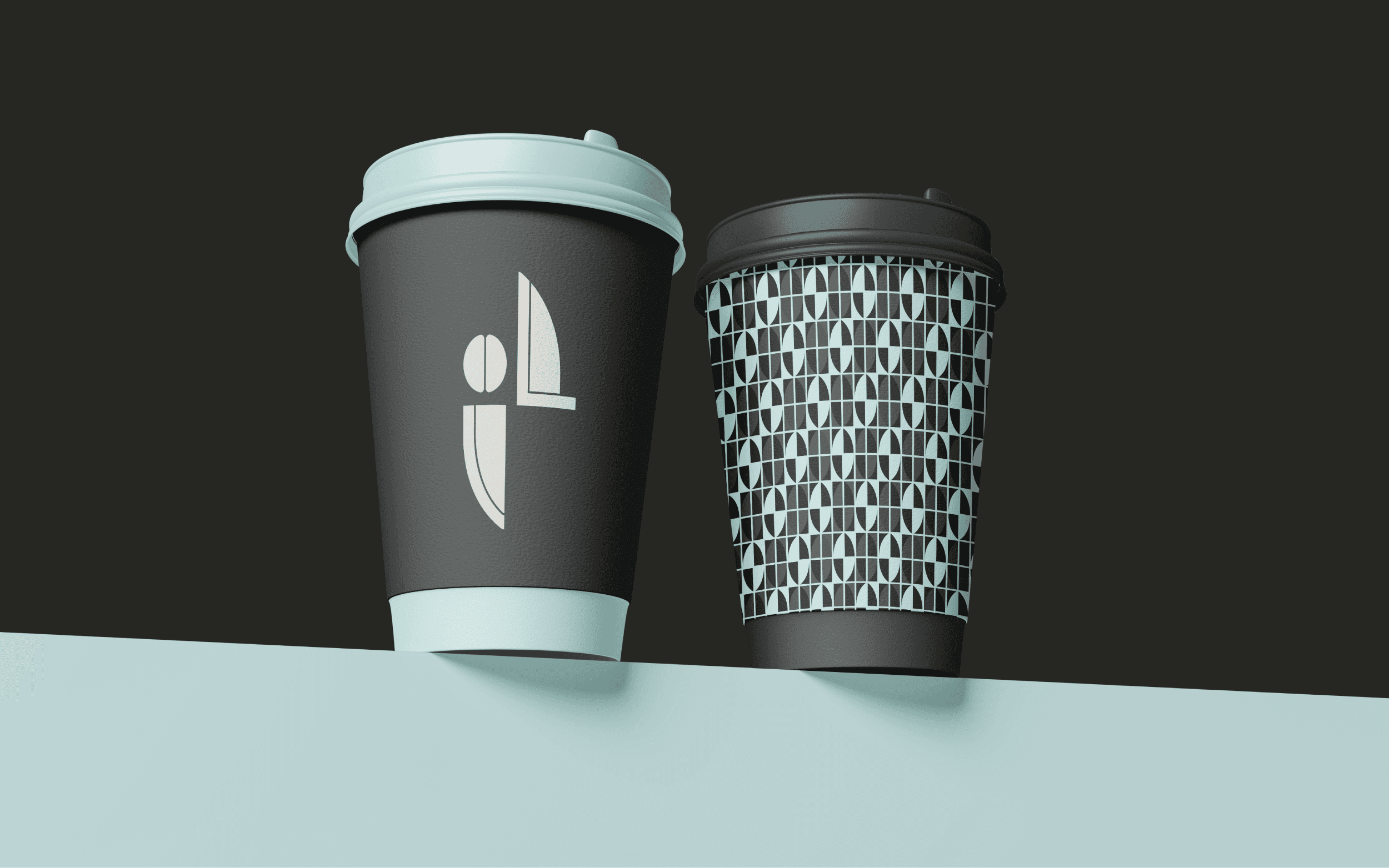 Kenyan Coffee Brand Coffee Cup Package Design