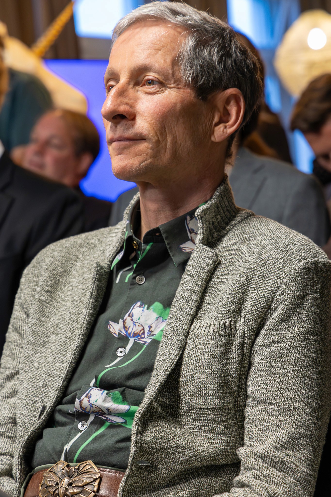 Guest listening during a conference session at CV Summit.