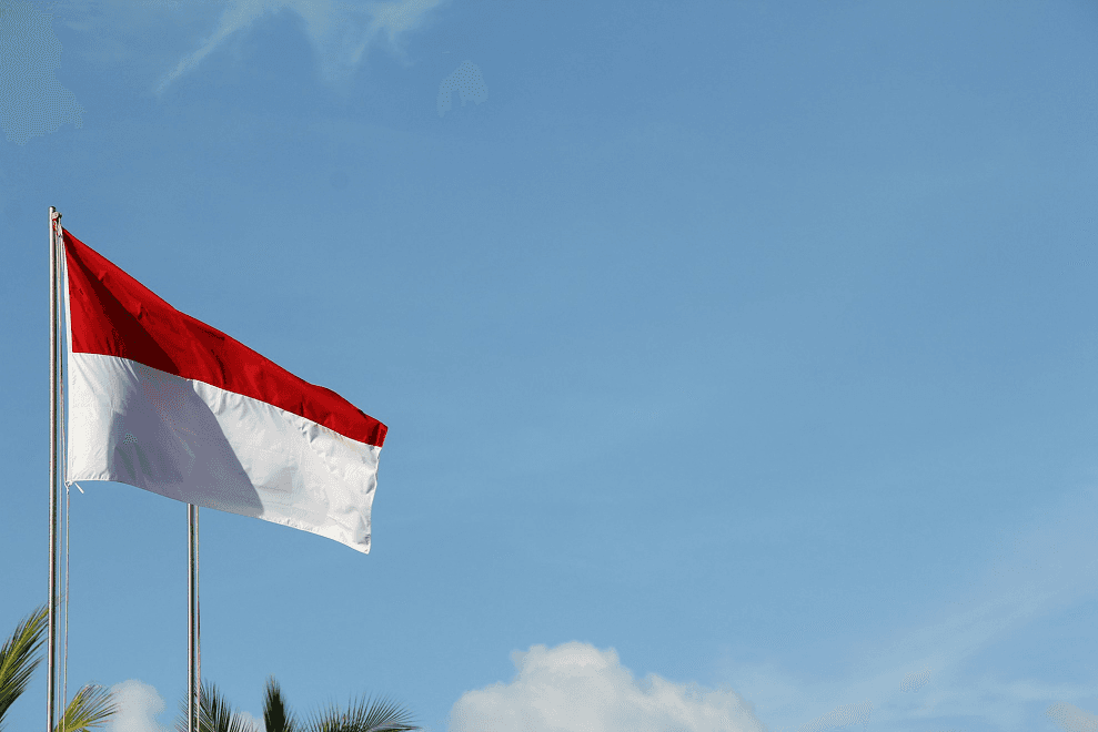 Indonesia Flag.
