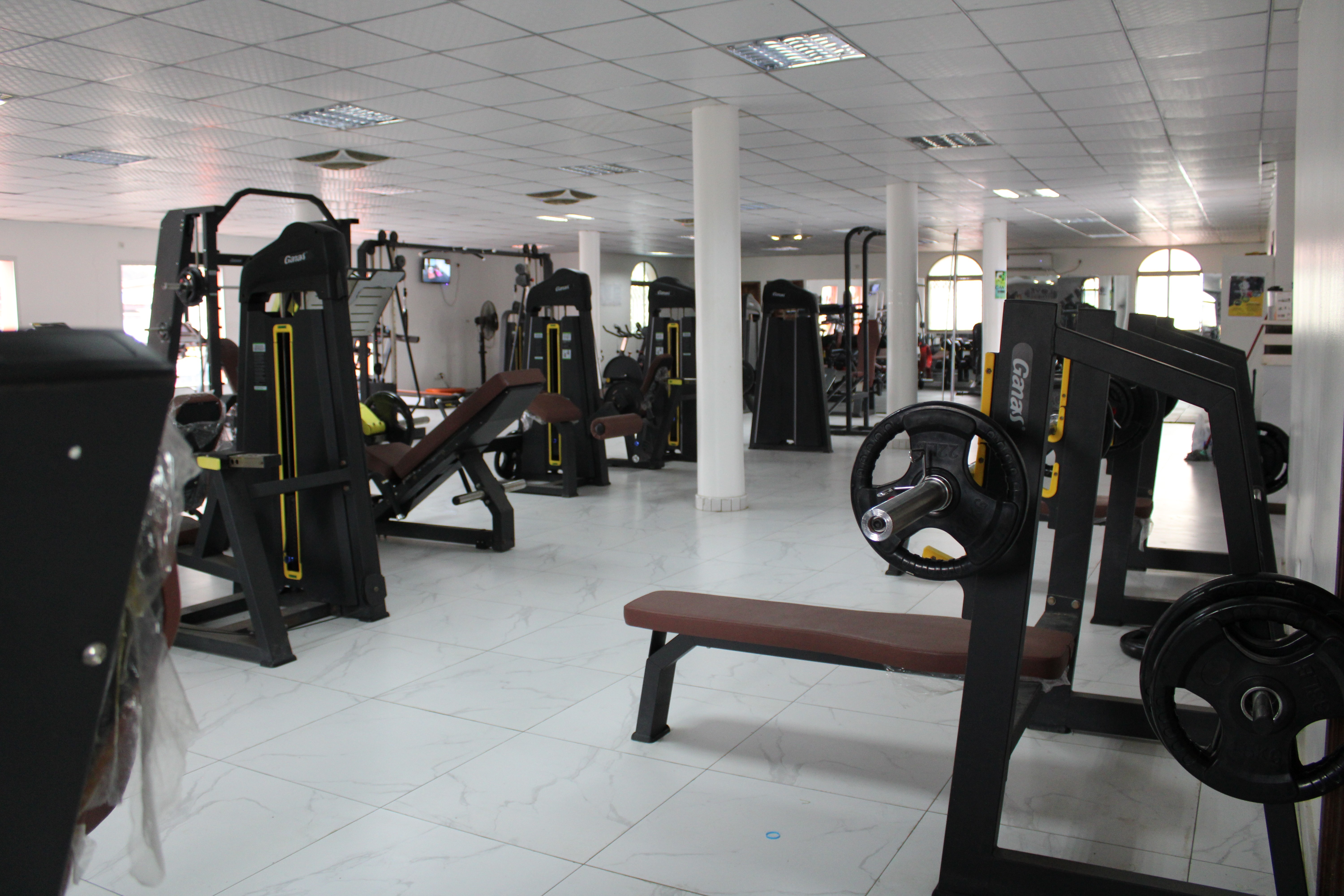 interior de un gimnasio