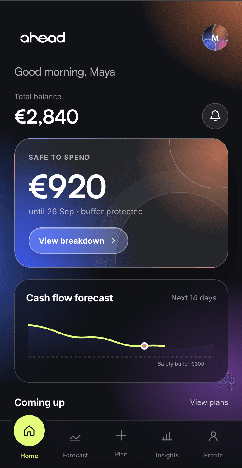 Home forecast