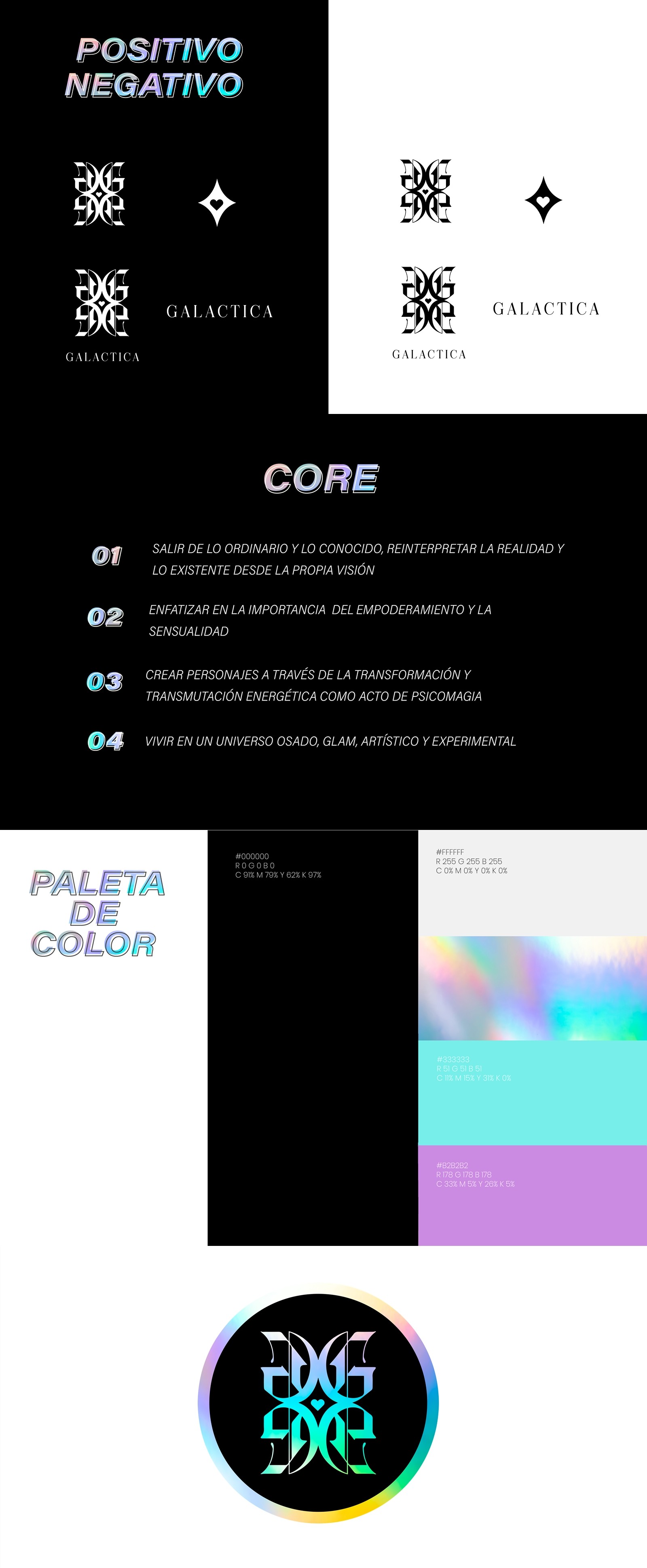 Brand Guidelines for Galactica by Juli Gomex