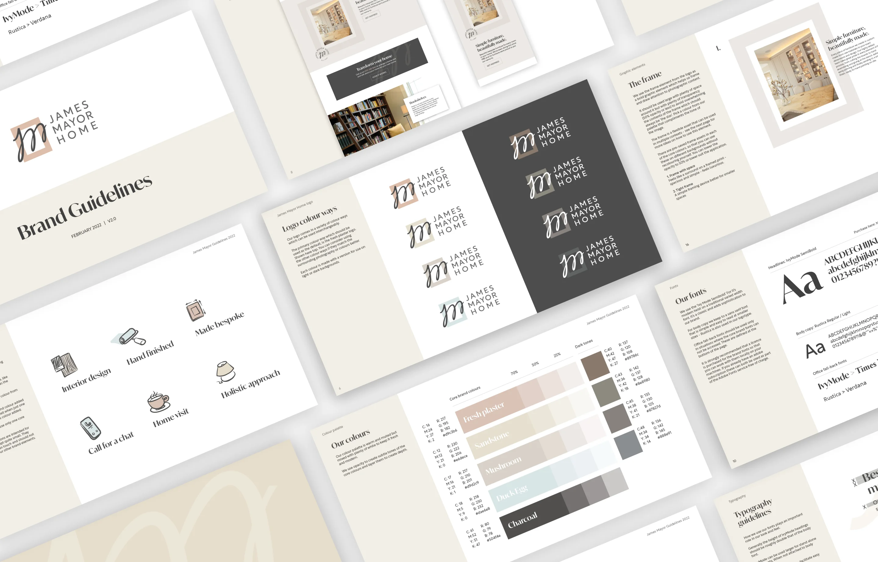 James Mayor Home Brand Book