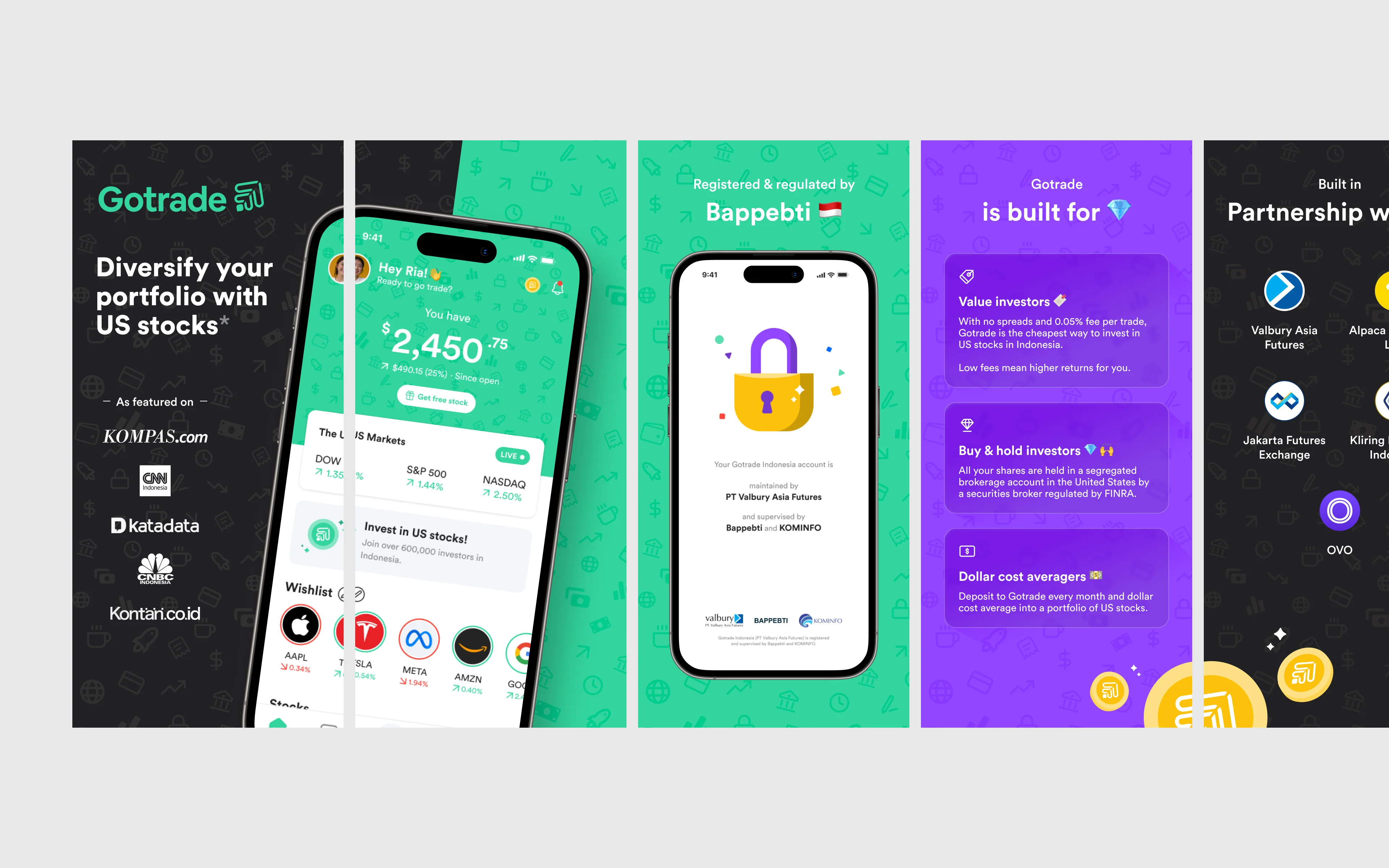 Gotrade App Store Screenshots Image 1