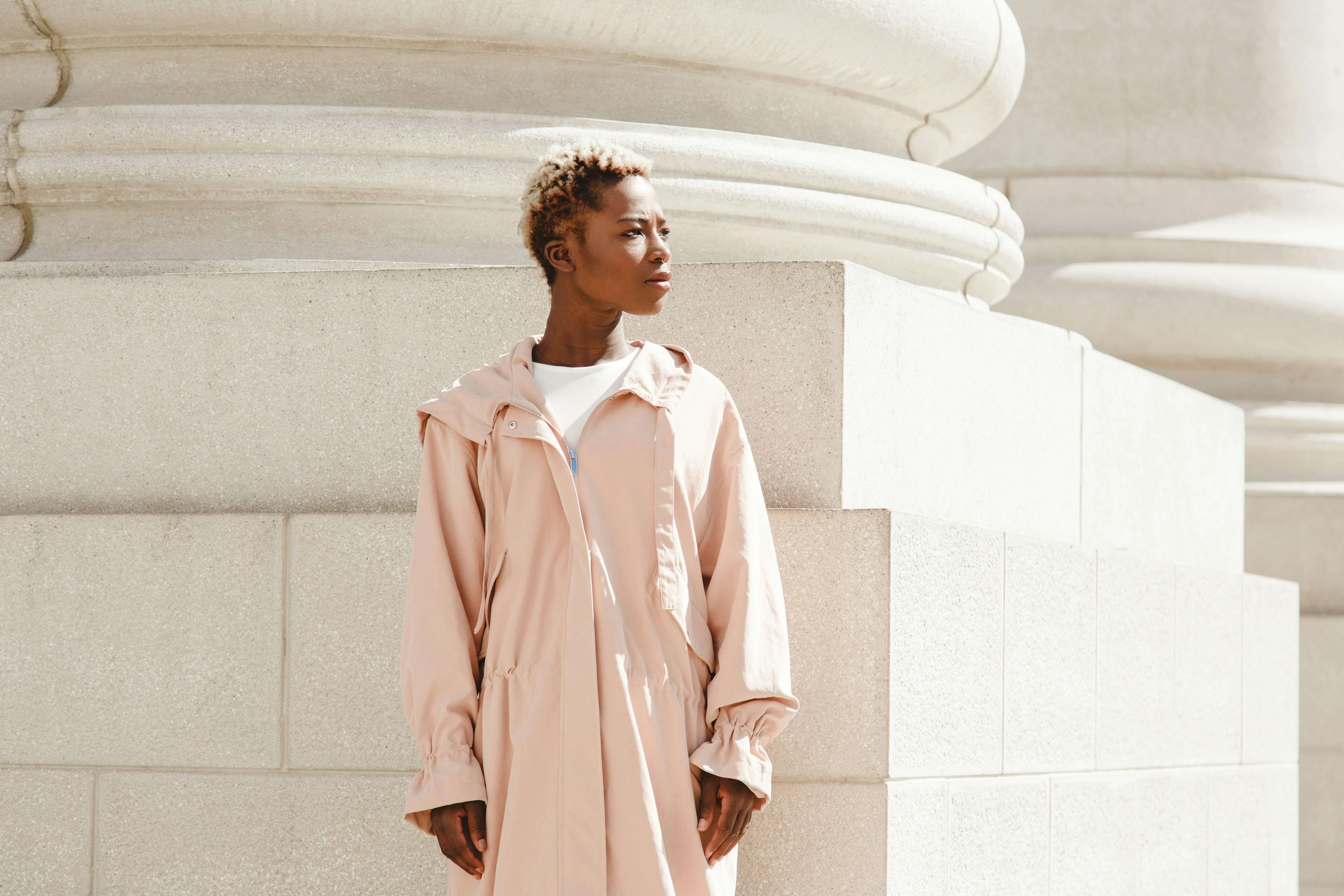 naomi looking away from the camera