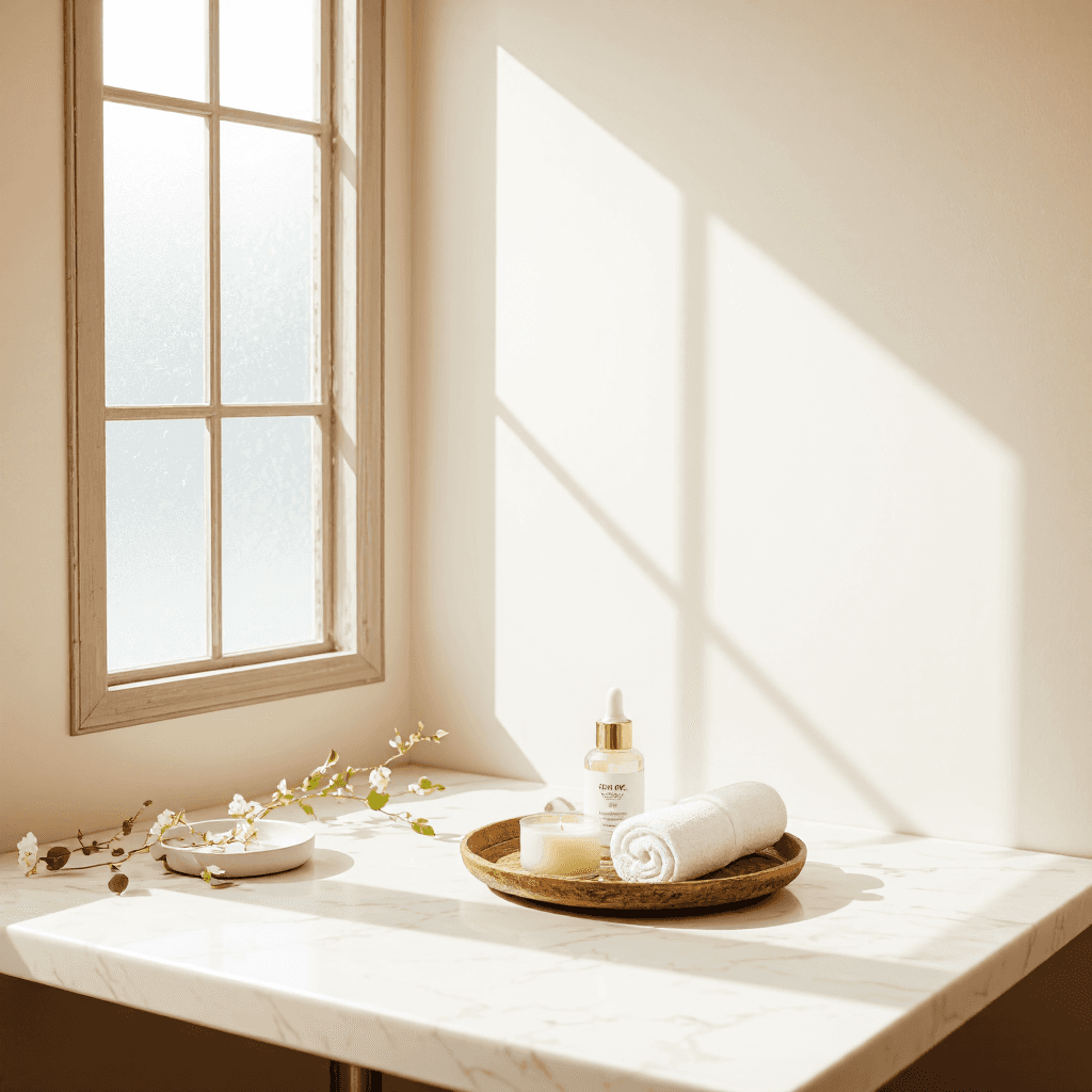 product photography of face cream