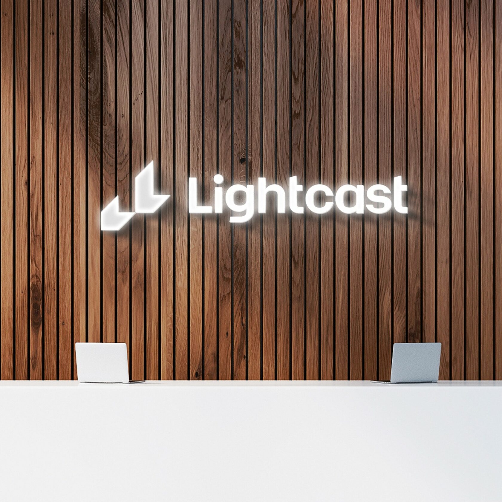 Ligthcast signage