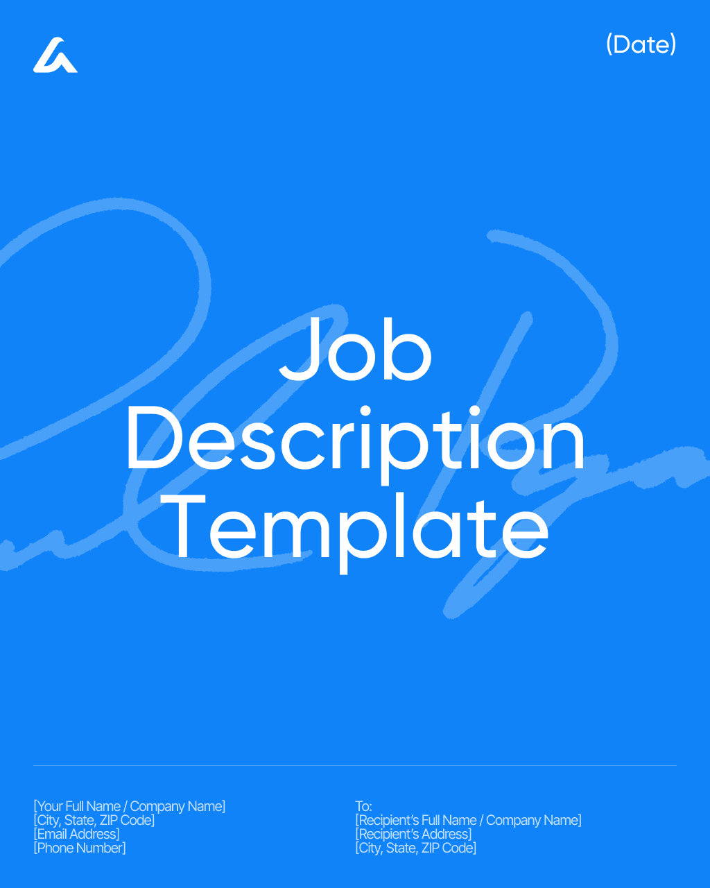 Job Description Template
