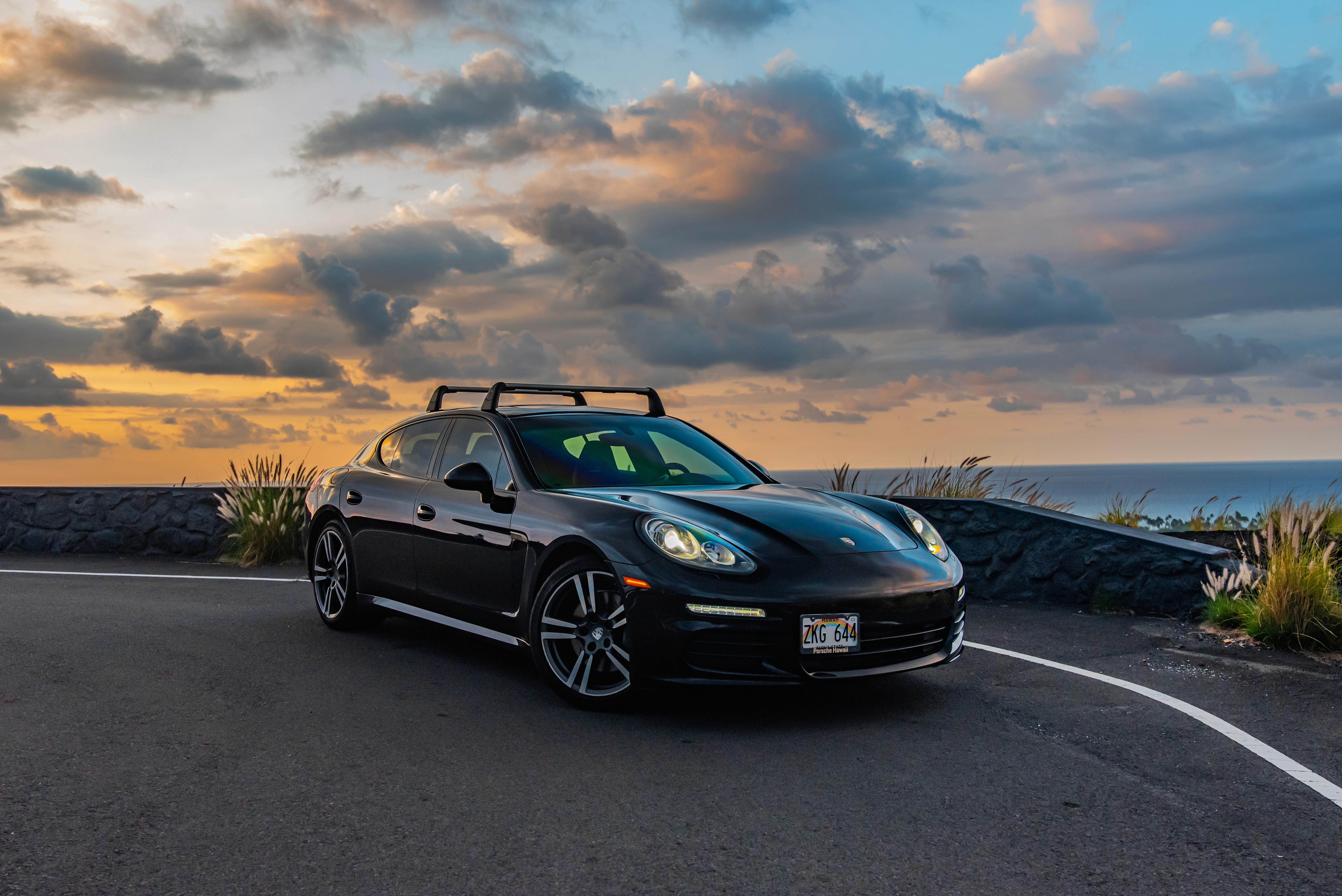 Black Porsche Panamera