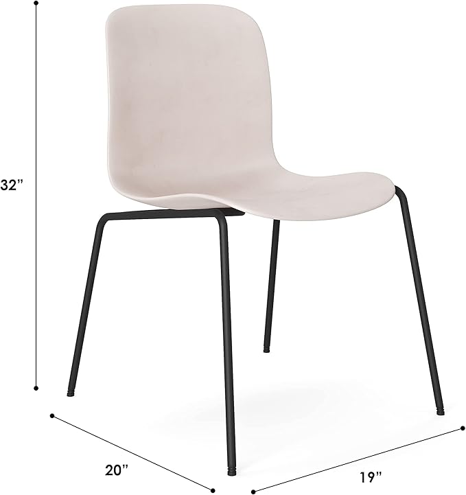 The liam dining chair blends modern aesthetics with practical design for any setting.