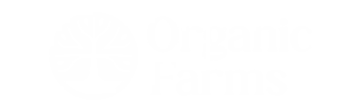 Organic Farms Cannabis Store Logo and Wordmark