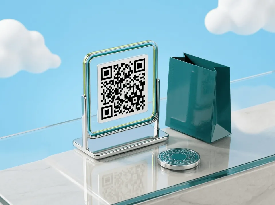 No QR code