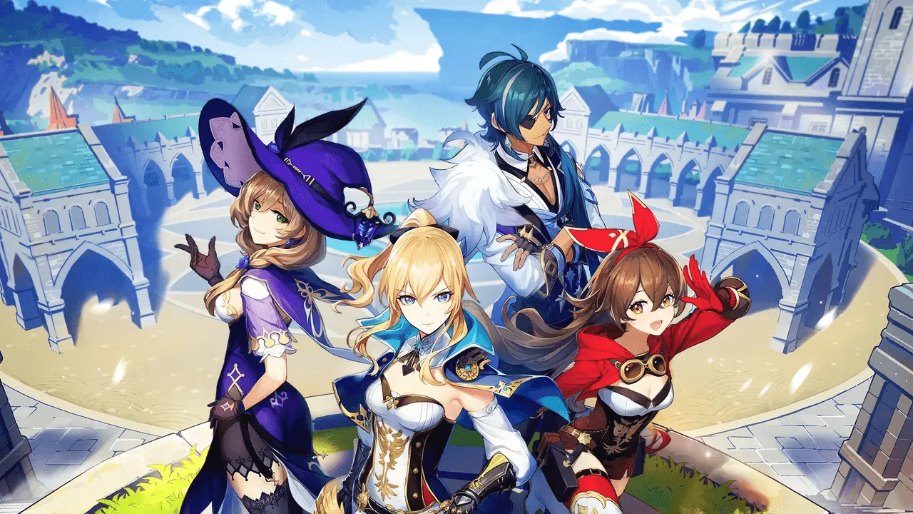 Gacha genre artwork