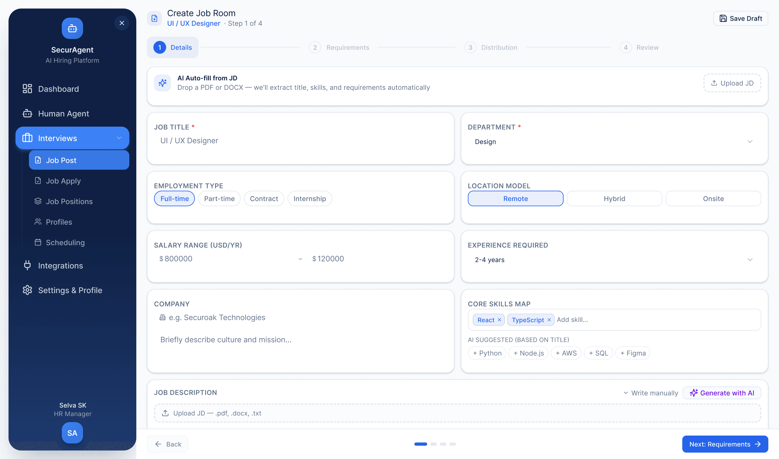 UI Design